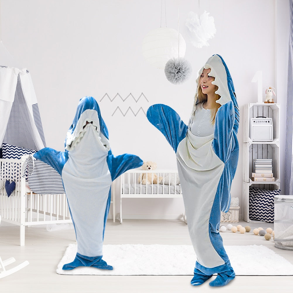 Cartoon Shark Sleeping Bag PAJAMAS