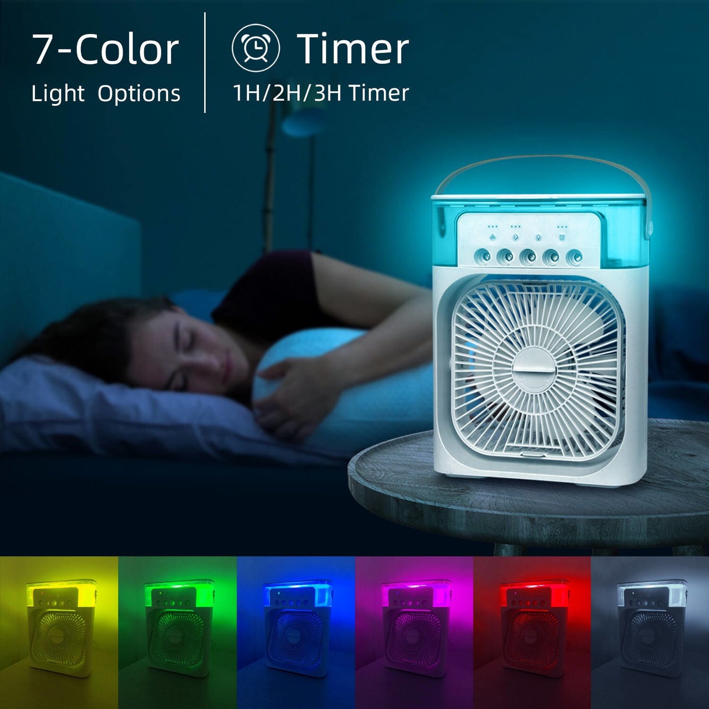 3 In 1 Air Humidifier Cooling Fan