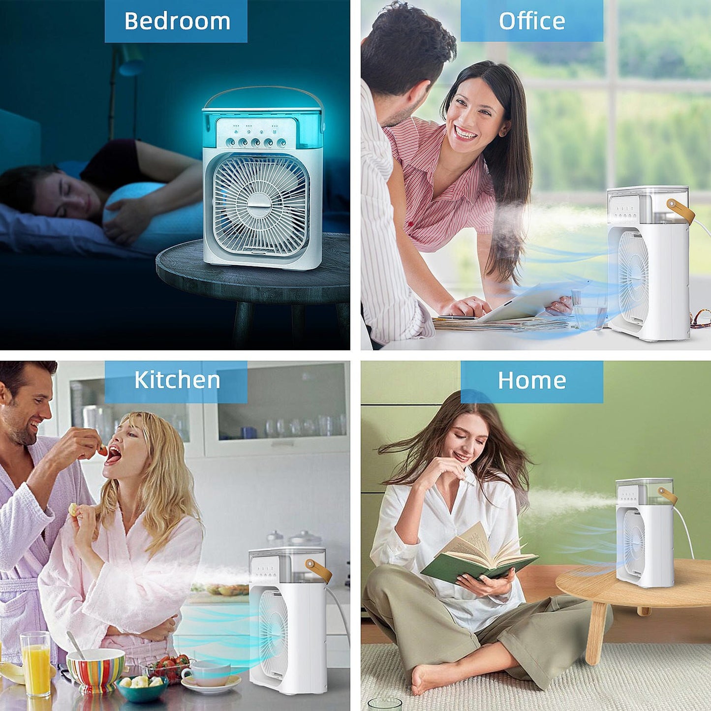 3 In 1 Air Humidifier Cooling Fan