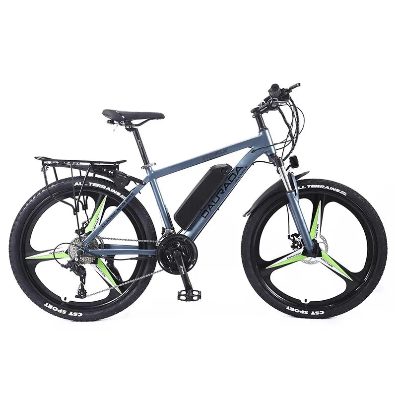 Electric Mountain Bike 26 Inch Tires 48V 12.8Ah