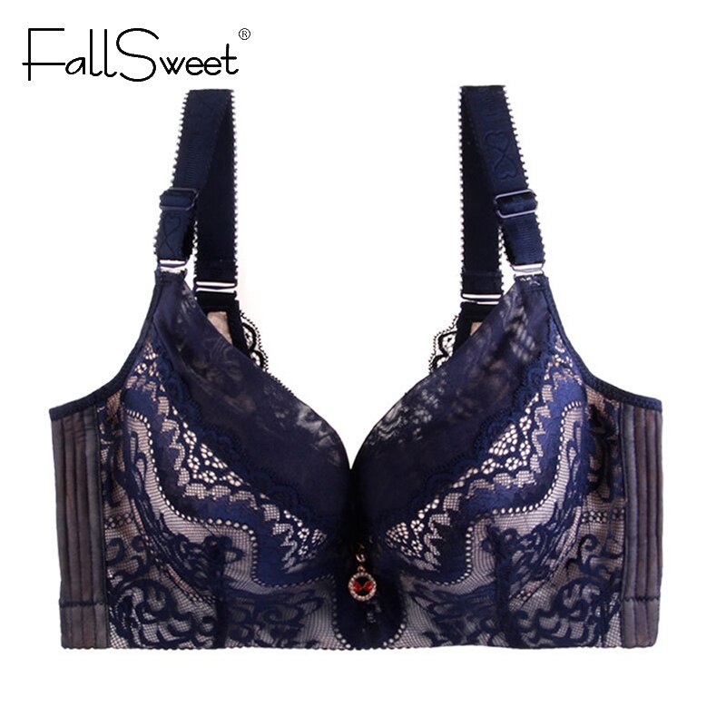 Full Coverage Push Up Lace Bra