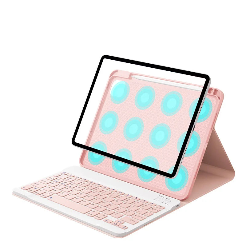 Funda For Apple iPad Mini 6 2021 Keyboard Mouse Case for IPad Mini 2021 6th Gen Russian Spanish Arabic Azerty Keyboard Cover