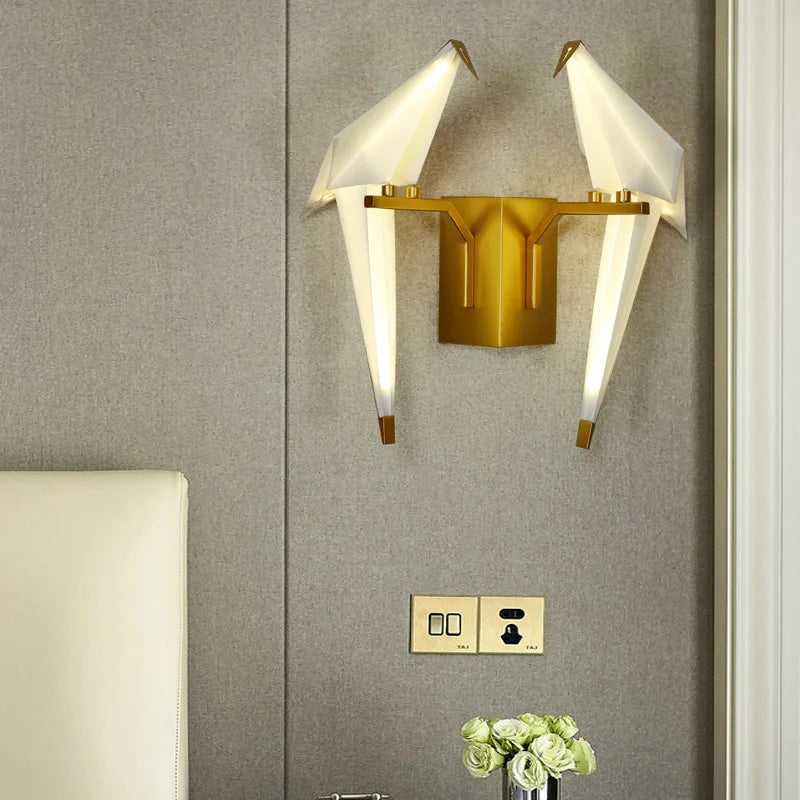 (ALMOST SOLD OUT) Paper Crane Wall Lamp - 🚨 86% OFF LAST DAY