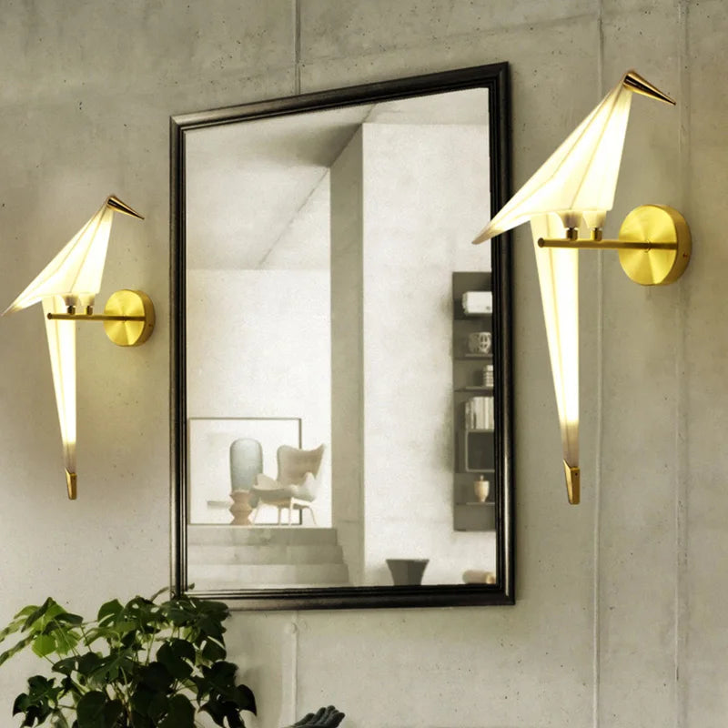 (ALMOST SOLD OUT) Paper Crane Wall Lamp - 🚨 86% OFF LAST DAY