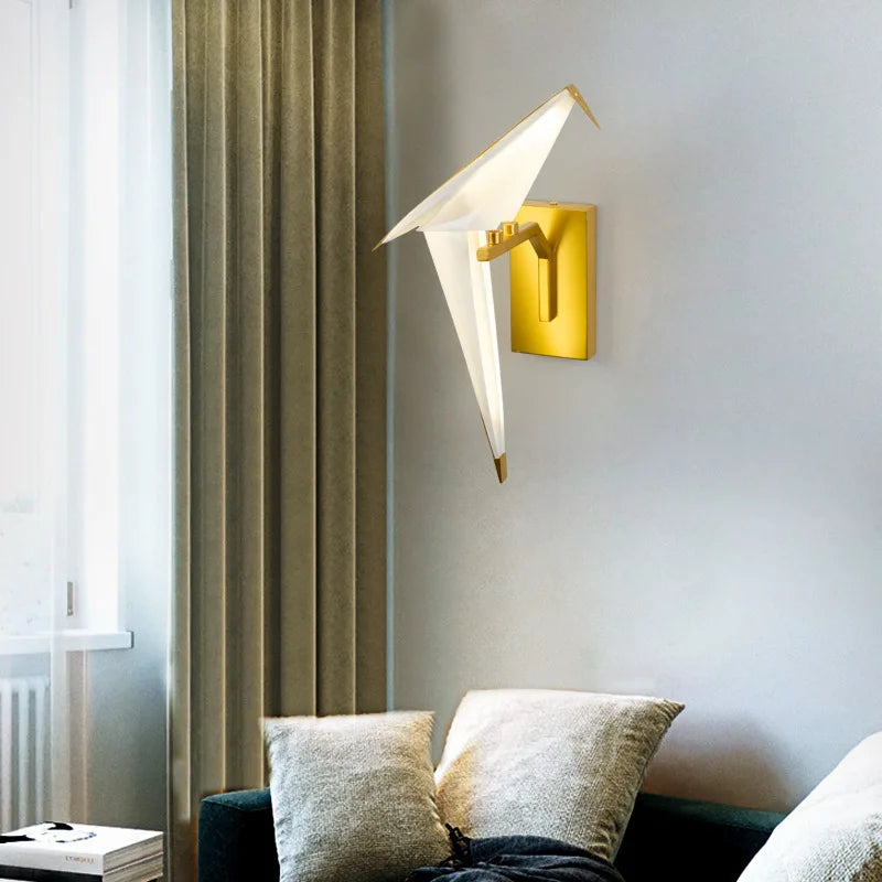 (ALMOST SOLD OUT) Paper Crane Wall Lamp - 🚨 86% OFF LAST DAY