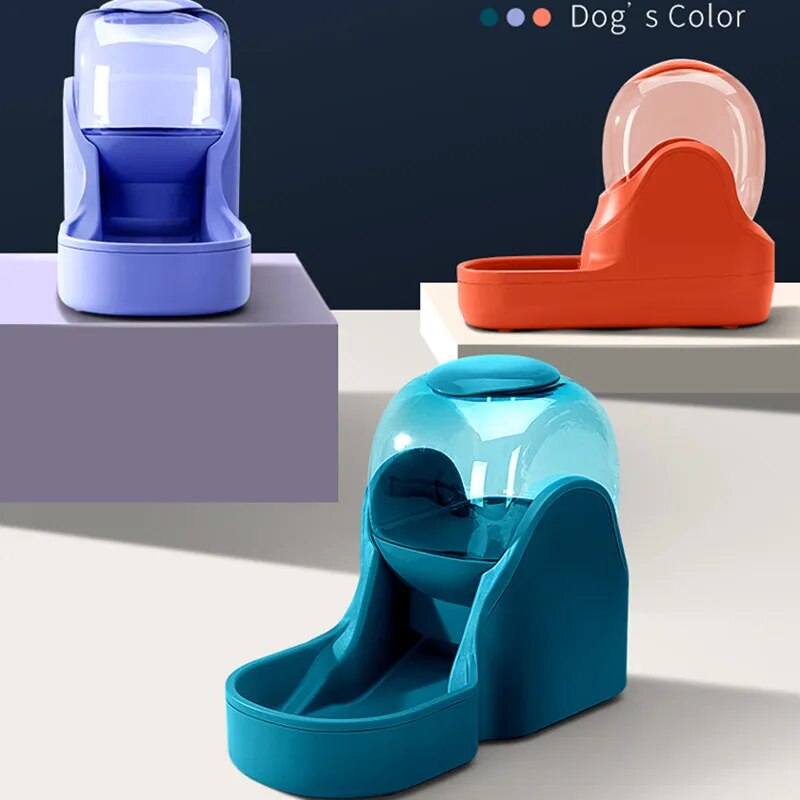 3.8L Pet Dog Cat Automatic Feeder Bowl for Dogs Drinking Water Fountain Bottle Kitten Bowls Slow Food Feeding Container Supplies