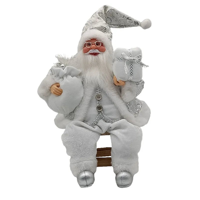 14'' Sitting Santa Claus Toy Collectible
