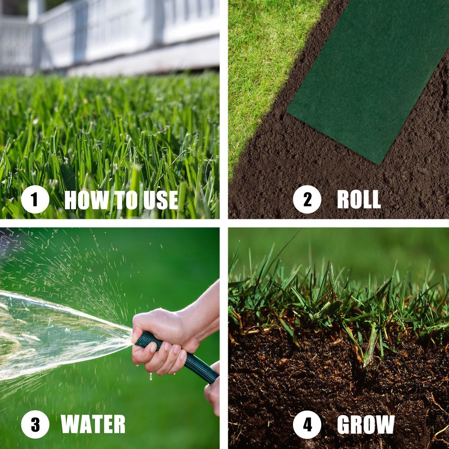 Eco Blanket Non Woven Grass Blanket Biodegradable Seed Mat Gardening Eco Blanket Grass Seed Carpet
