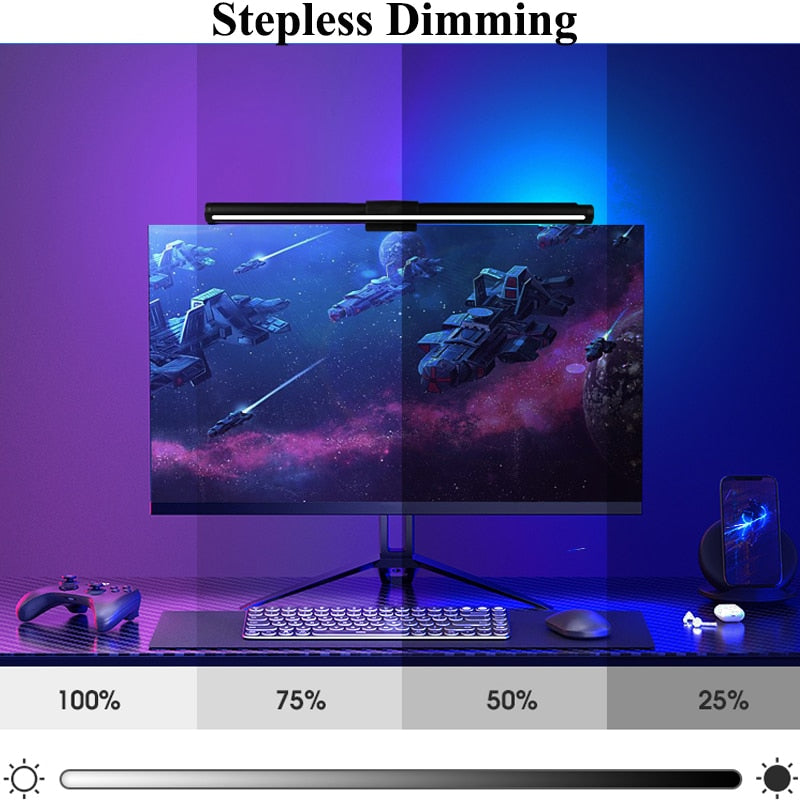 SLEEK CURVED MONITOR LIGHT BAR (Last Day 78% OFF + Free USPS Express Shipping🔥)
