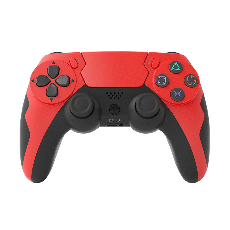 New Wireless Controller Bluetooth Gamepad Double Vibration 6Axis Joypad With Touchpad Microphone Earphone Port For PS4 PS3 PC