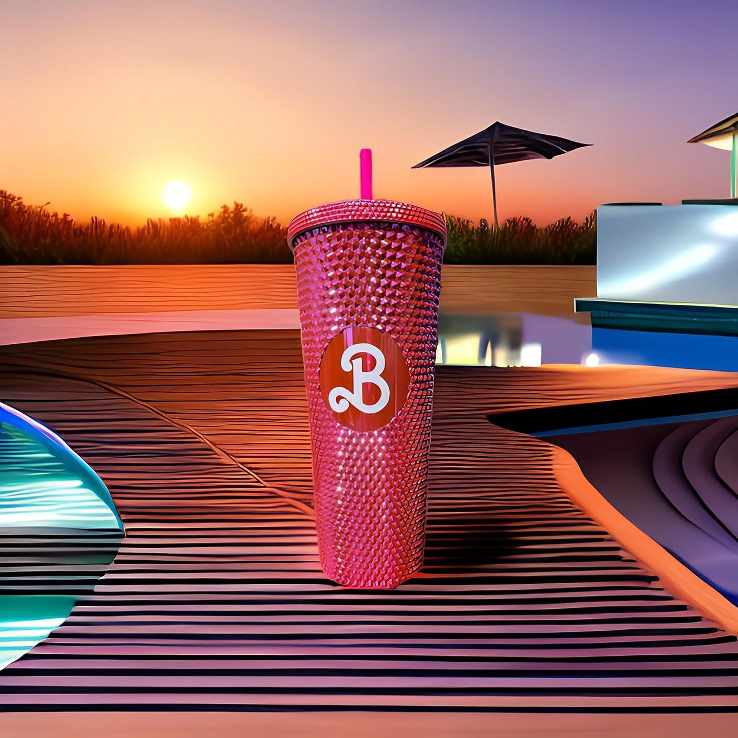 2023 Barbie Drinking Bottle (800ml)