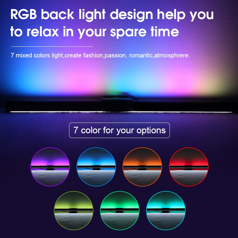 SLEEK CURVED MONITOR LIGHT BAR (Last Day 78% OFF + Free USPS Express Shipping🔥)