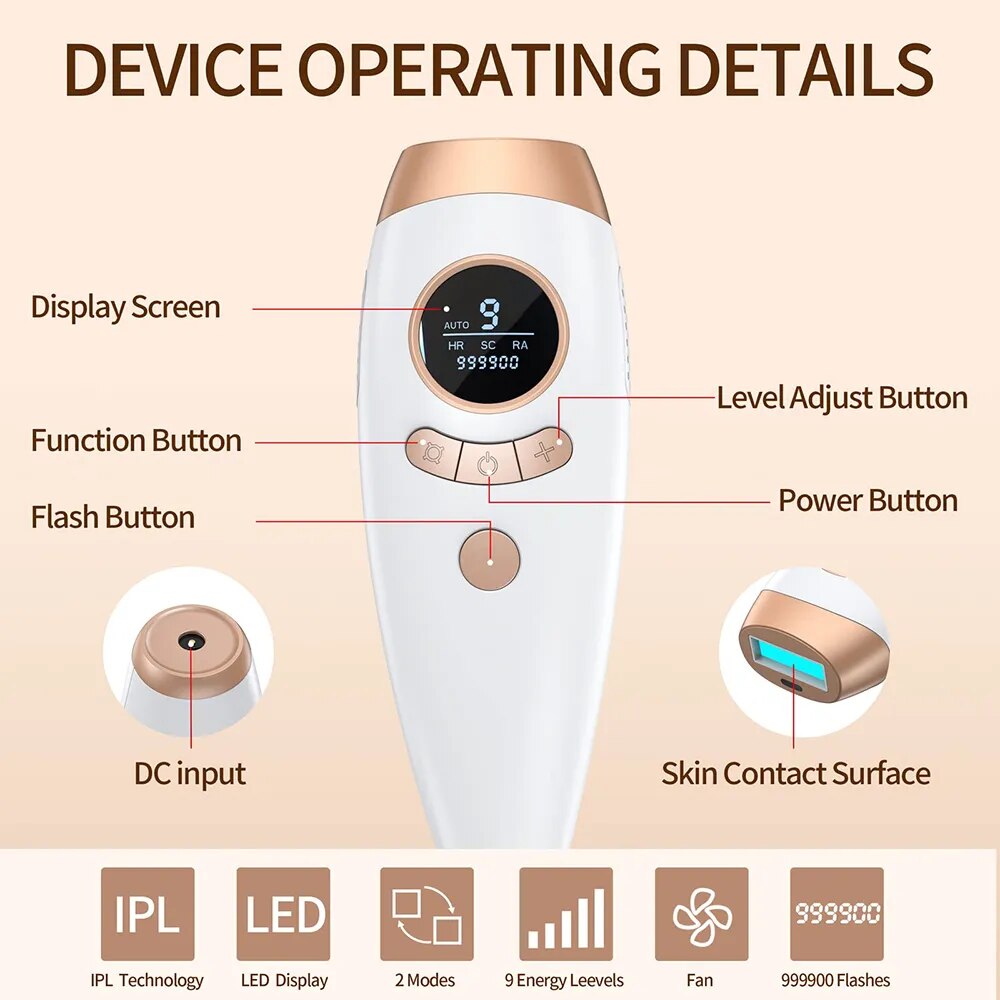 IPL Laser Epilator