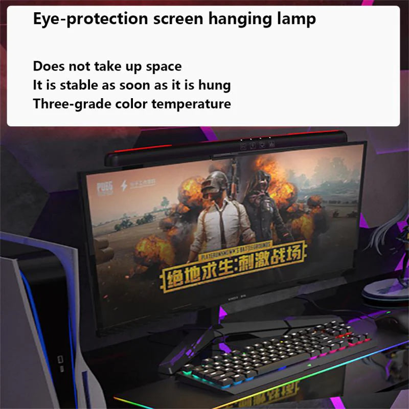 SLEEK CURVED MONITOR LIGHT BAR (Last Day 78% OFF + Free USPS Express Shipping🔥)