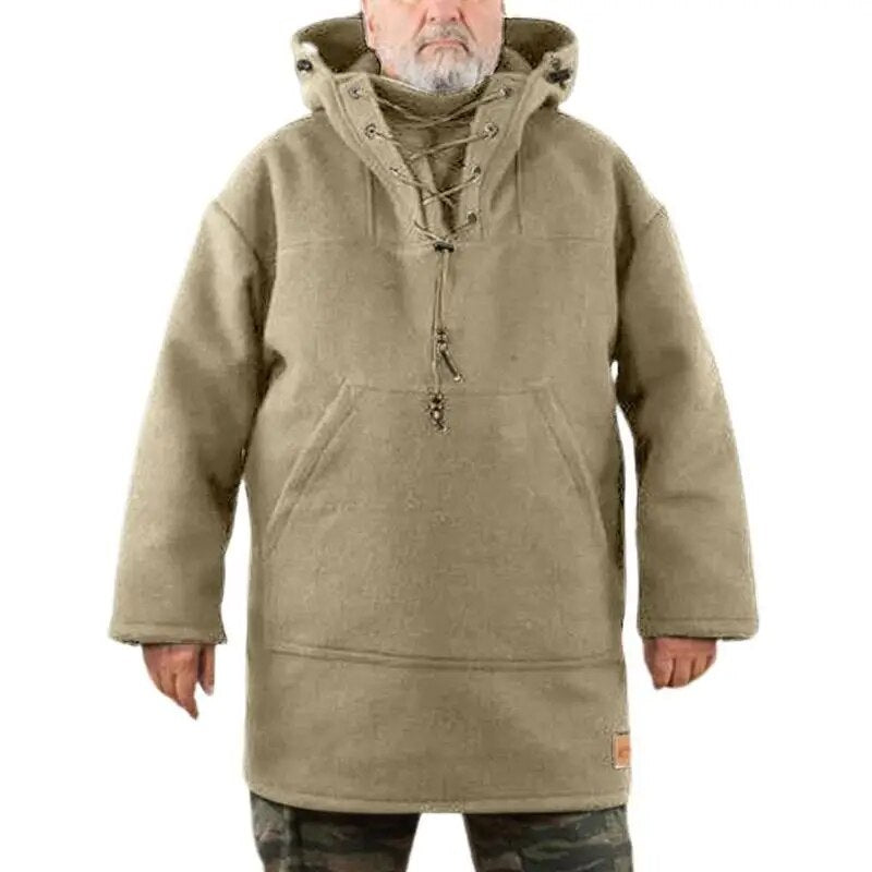 Men Hooded Coat