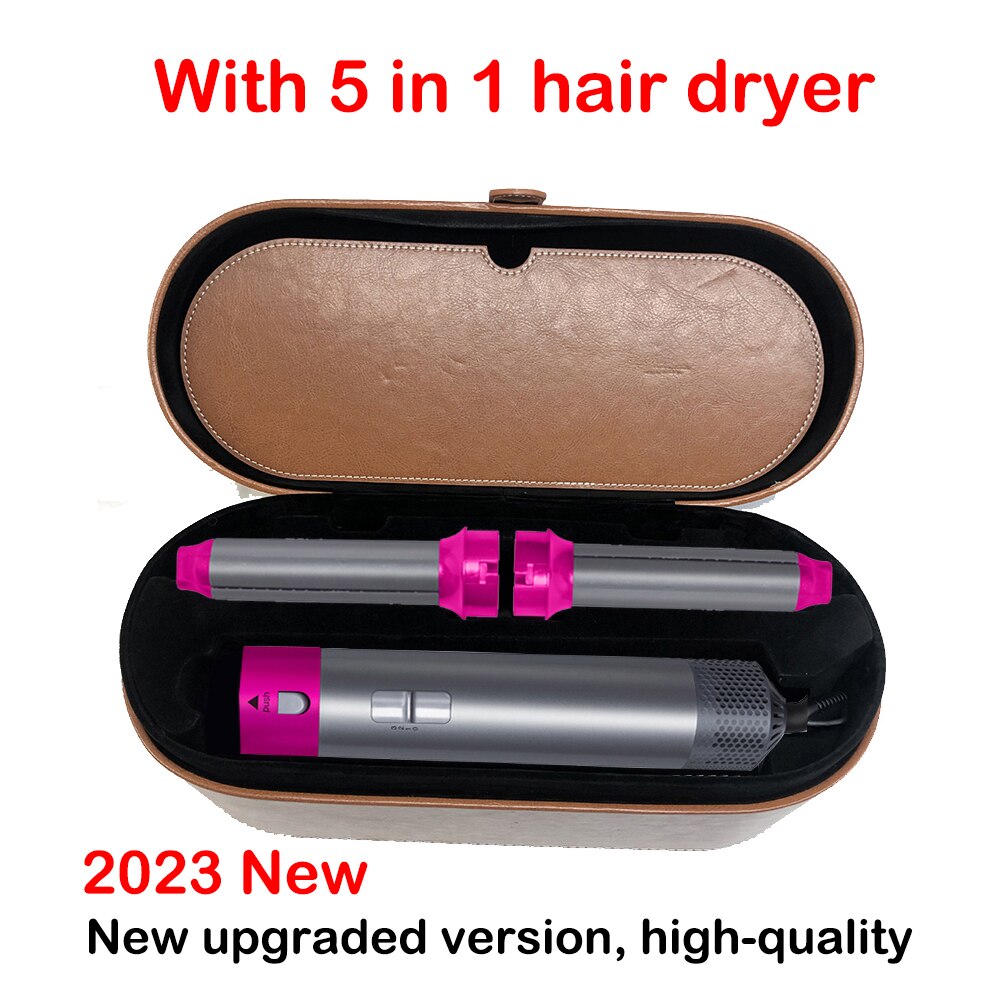 2023 New Upgrade 60000r/m 5 In 1 Hair Dryer Powerful Hot Air Brush Styler tools for Dyson Airwrap with Curling Barrel and Brush