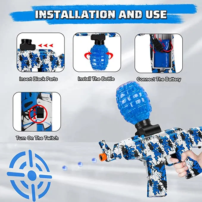 Electric Gel Ball Blaster Large Gun