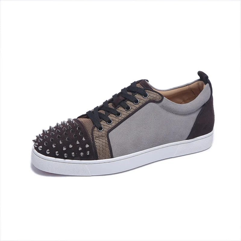 Rivets Leather Sneaker (Last Day 78% OFF + Free Express Shipping 🔥)