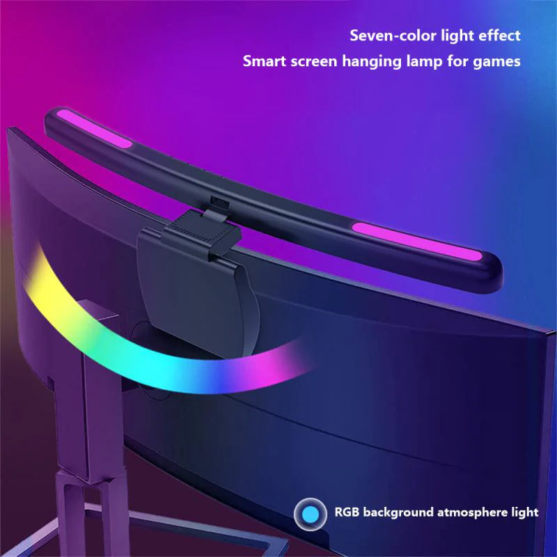 SLEEK CURVED MONITOR LIGHT BAR (Last Day 78% OFF + Free USPS Express Shipping🔥)