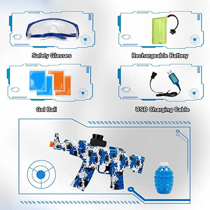 Electric Gel Ball Blaster Large Gun