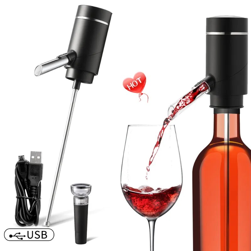 Electric Wine Decanter Pump (Last Day 78% OFF + Free USPS Express Shipping🔥)