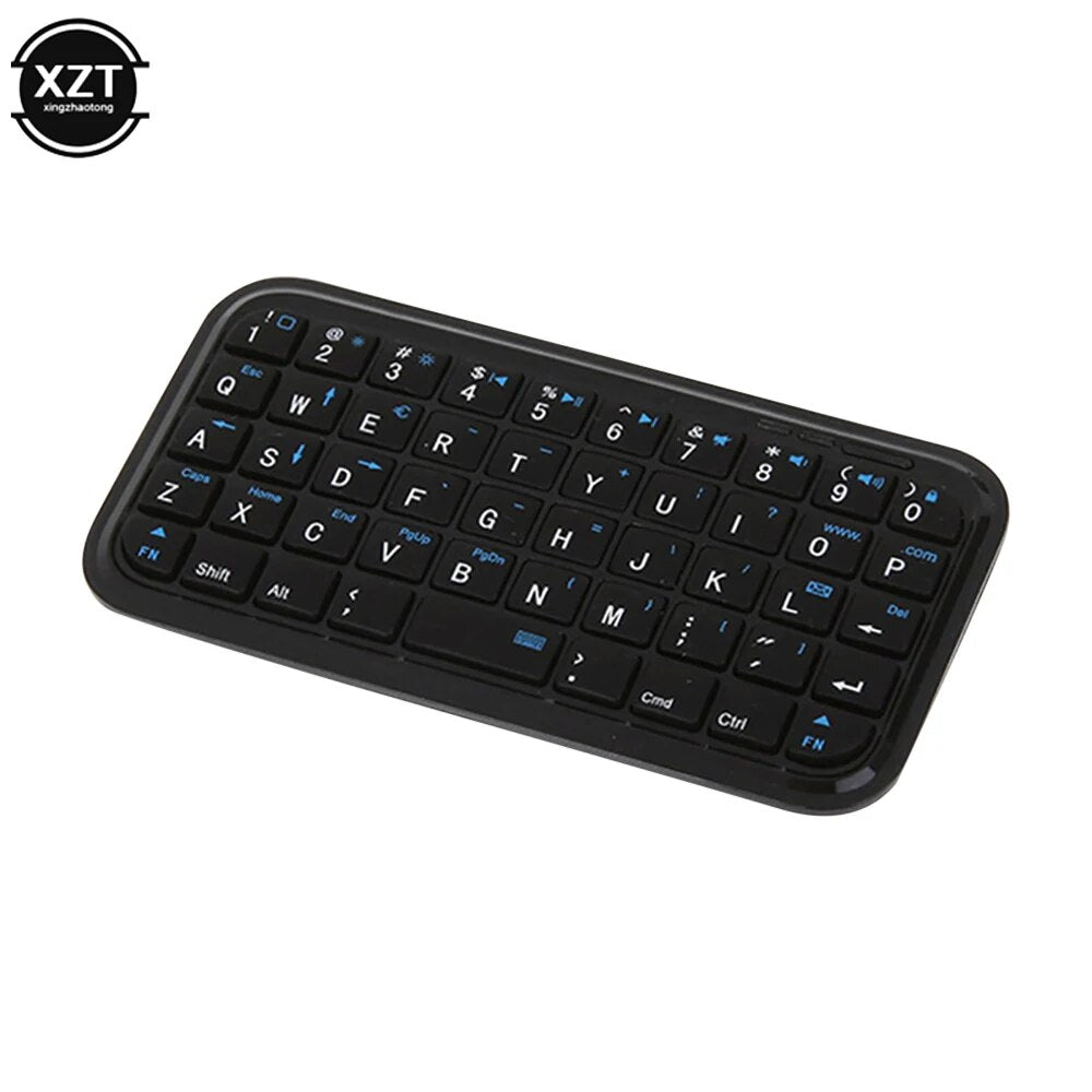 Mini Bluetooth 3.0 Keyboard Rechargeable Slim Travel Size Wireless Keypad Small Portable 49 Keys Keyboard for Tablets Smartphone
