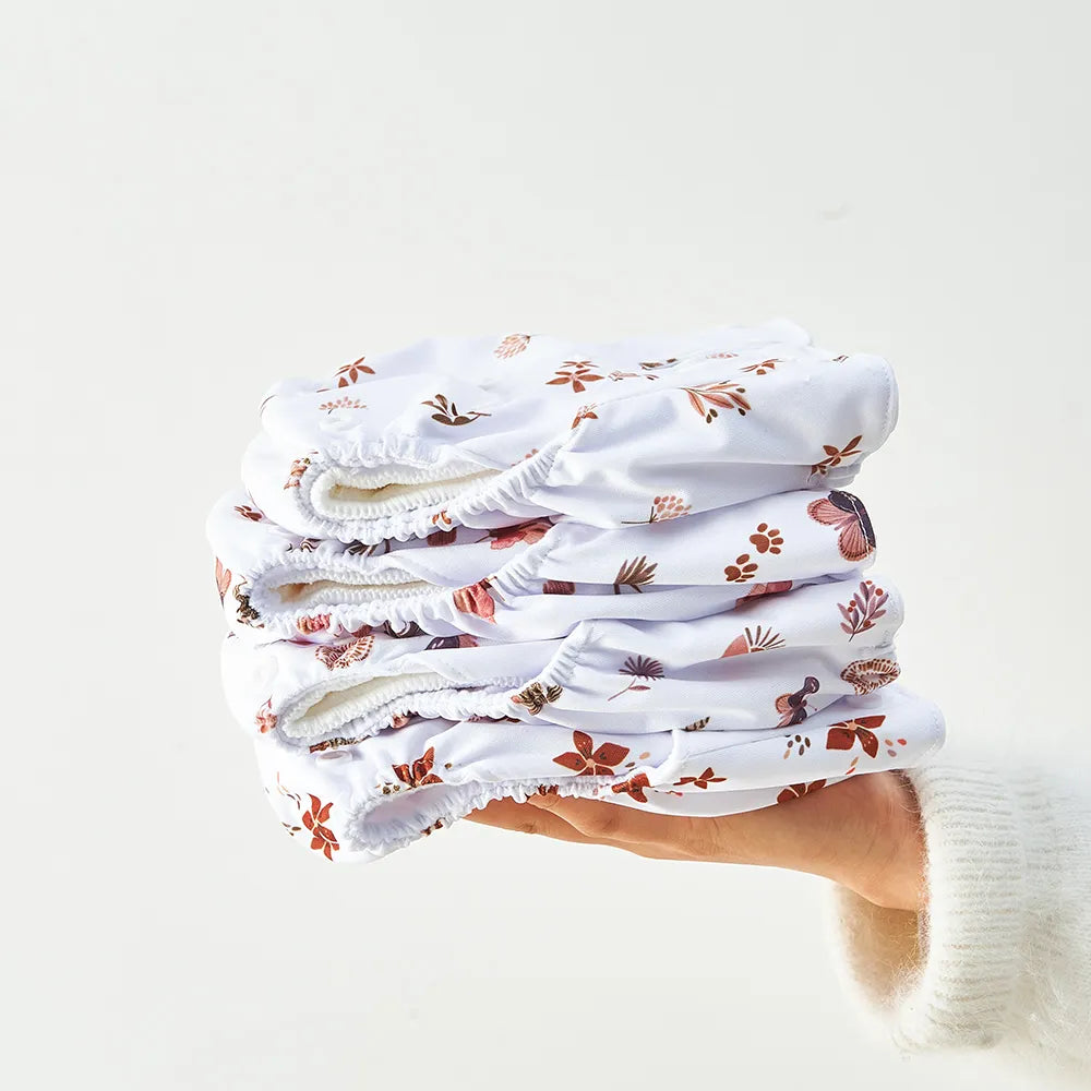 Reusable Cloth Diaper Set