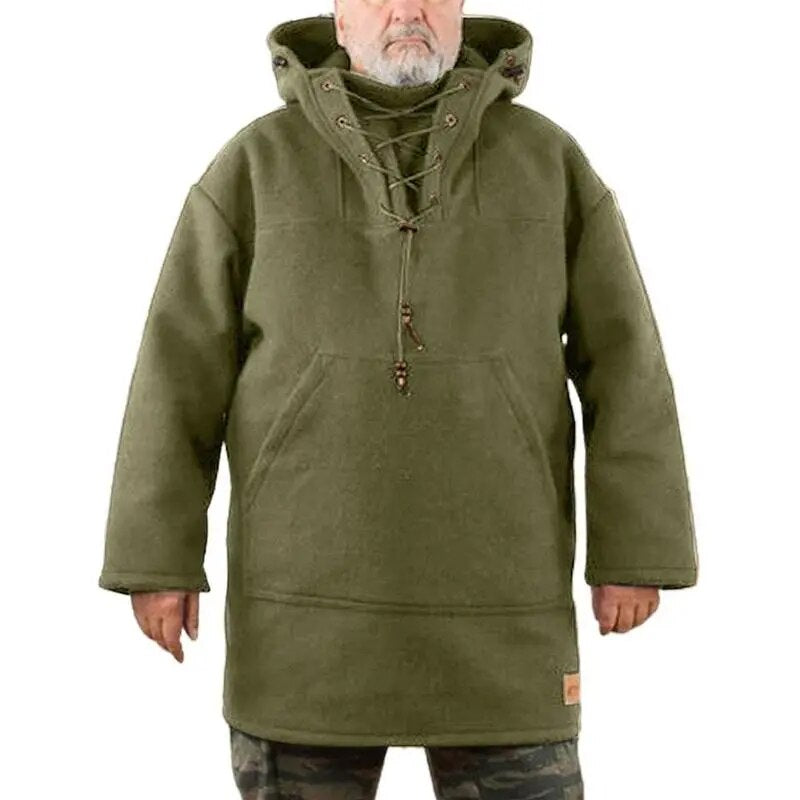 Men Hooded Coat