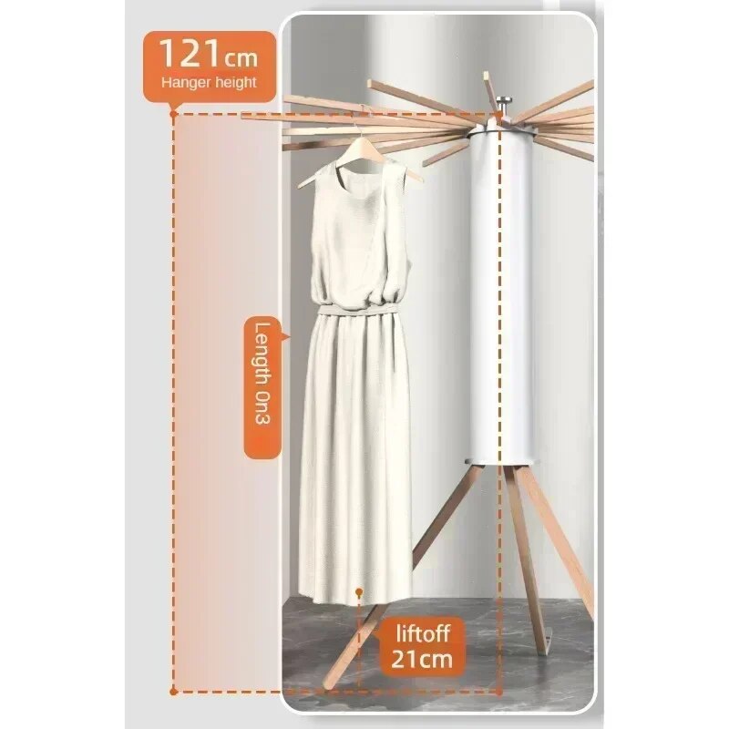 Installation-free Drying Rack Floor Balcony Folding Drying Rods Invisible Indoor Octopus Hanging Clothes Sun Quilt Gods
