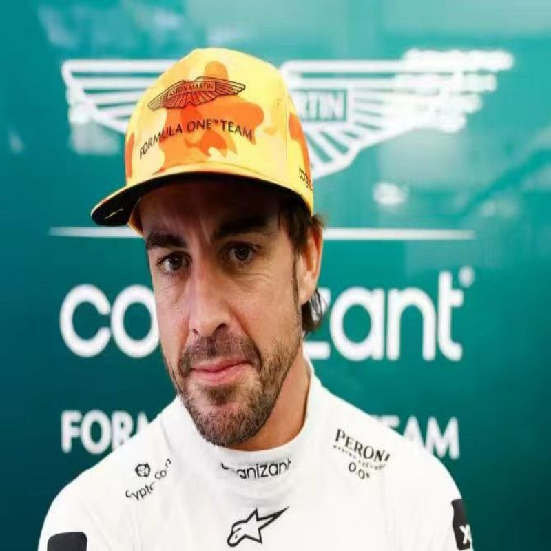 2023 Aston Martin F1 Race Team Alonso Baseball Cap For Women Men Baseball Cap for Aston Martin F1 Race Team Alonso Baseball Cap