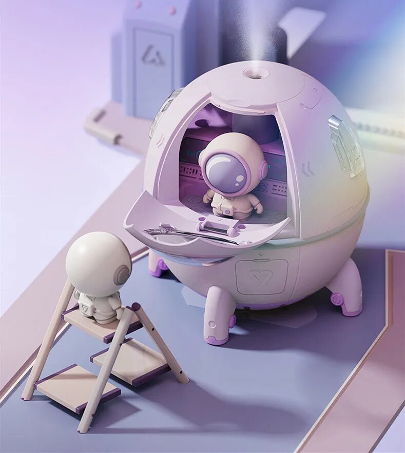Space Capsule Air Humidifier (Last Day 78% OFF + Free USPS Express Shipping🔥)