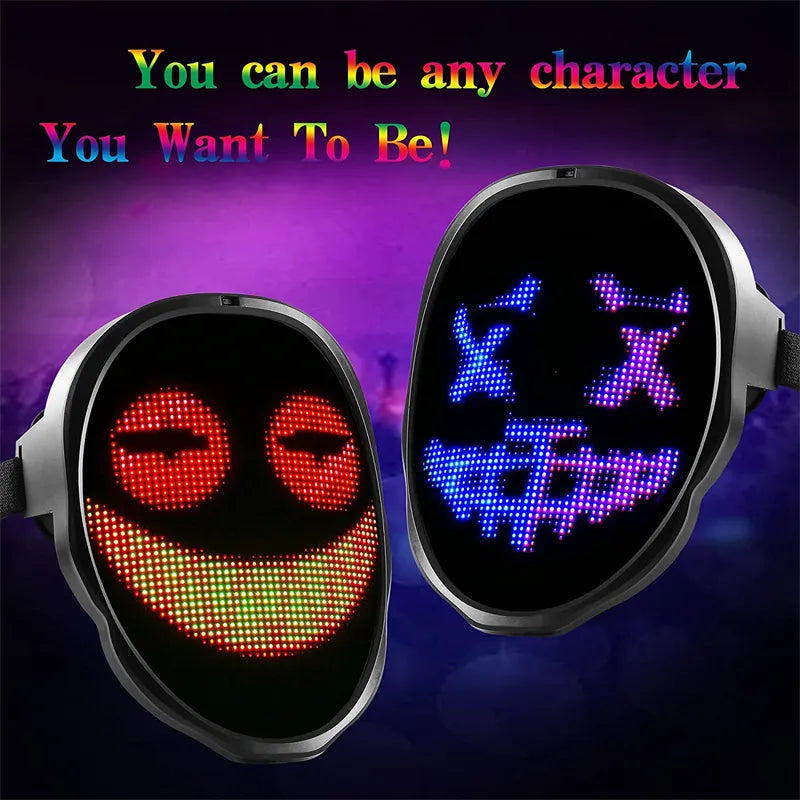 Shining LED Mask (Last Day 78% OFF + Free USPS Express Shipping🔥)
