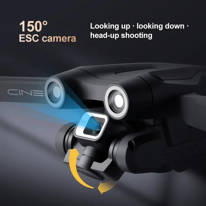Lenovo Z908Pro Max Drone Brushless Motor Dual4K ESC Professional WIFI FPV Obstacle Avoidance Four-Axis Folding Rc Quadcopter Toy