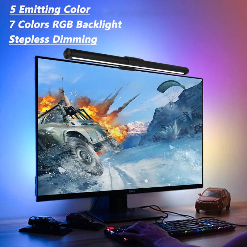 SLEEK CURVED MONITOR LIGHT BAR (Last Day 78% OFF + Free USPS Express Shipping🔥)