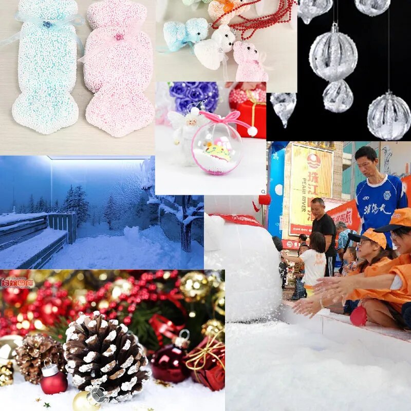 10/50/100g Artificial Snow Powder