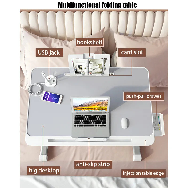 Foldable Lift Laptop Desk ( Free USPS Express Shipping )