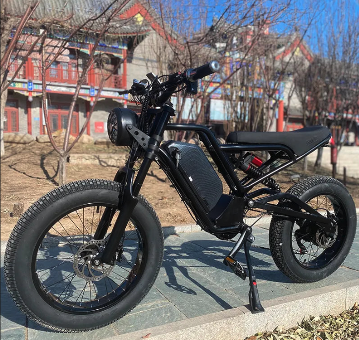 Retro Motorcycle E Bike GTO X