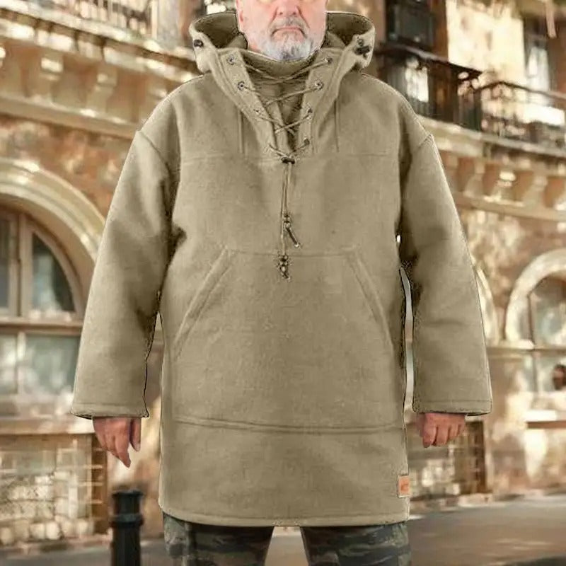 Men Hooded Coat