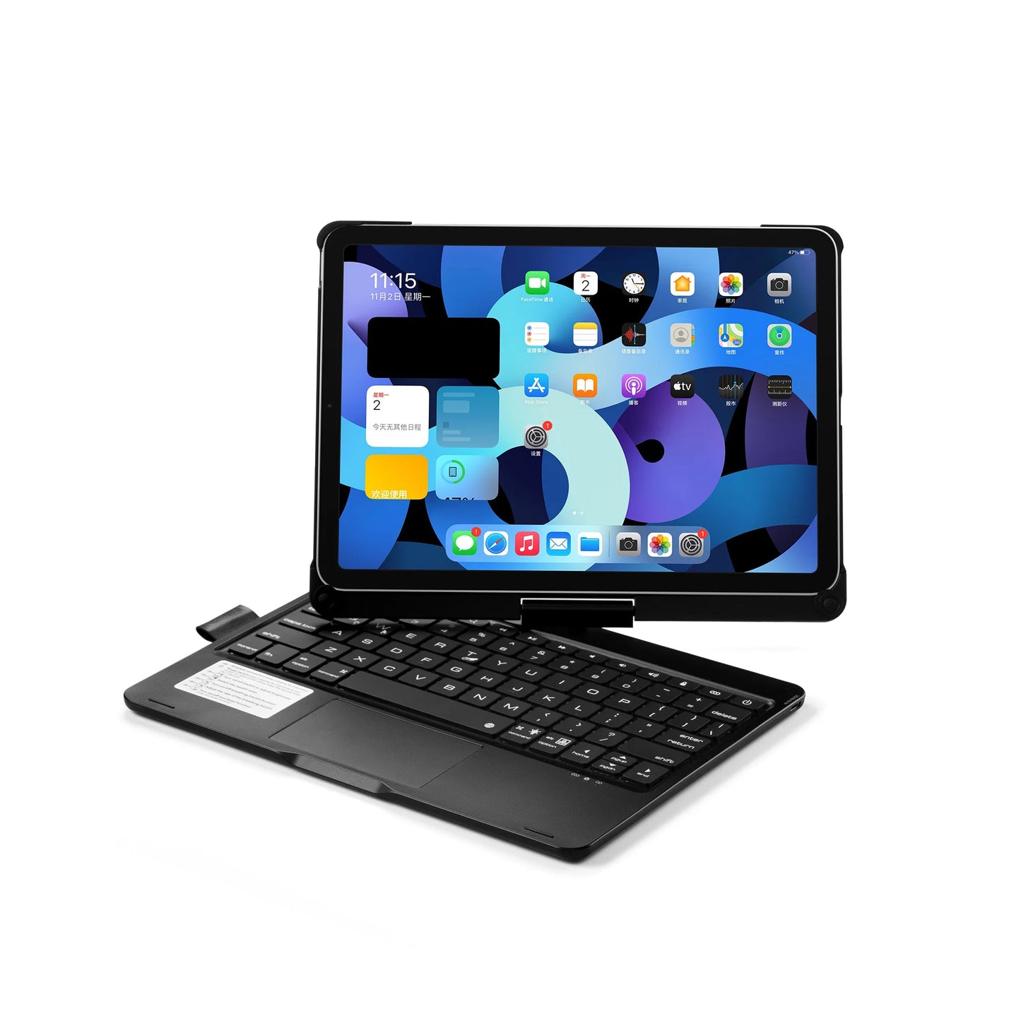 Case for iPad With Built in Keyboard & Multi Touchpad +  Screen 360° Rotation + Free Screen protector & Cleaning Kit - 🚨 86% OFF LAST DAY