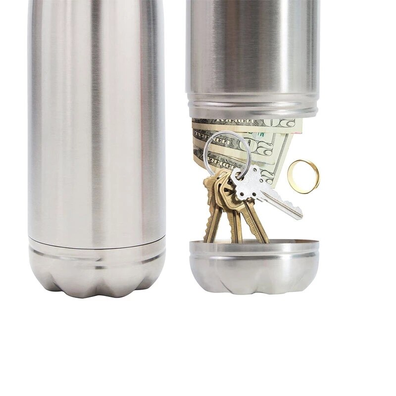 Hidden Compartment Water Bottle