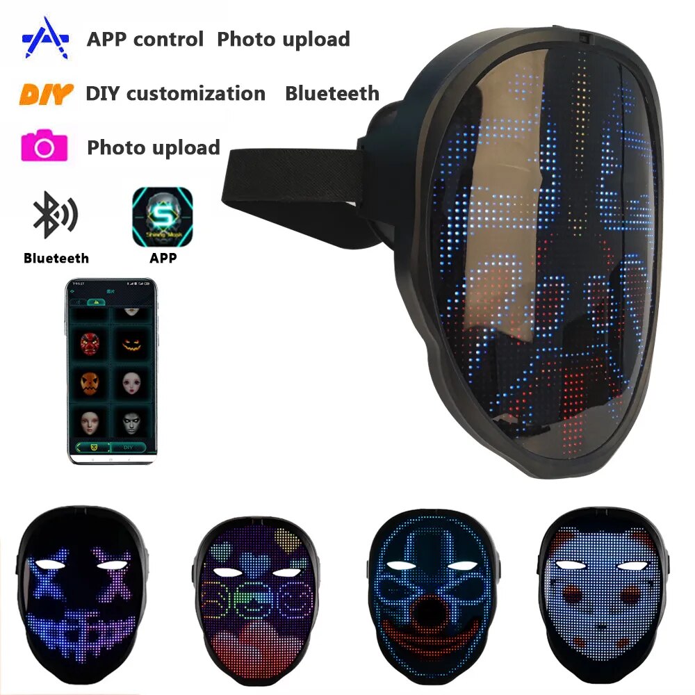 Shining LED Mask (Last Day 78% OFF + Free USPS Express Shipping🔥)