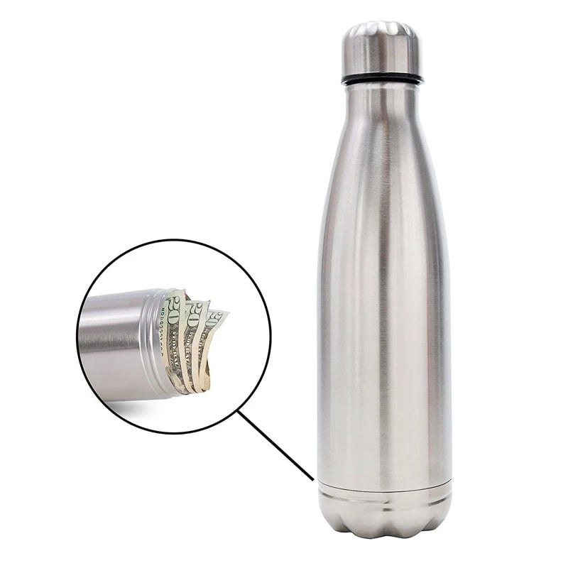 Hidden Compartment Water Bottle