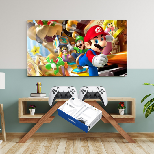 (ALMOST SOLD OUT) GAMESTICK PRO -  Retro Gaming Console With 10,000 Games + 2 FREE Controllers + HDMI & USB Cables 🚨 86% OFF LAST DAY🚨