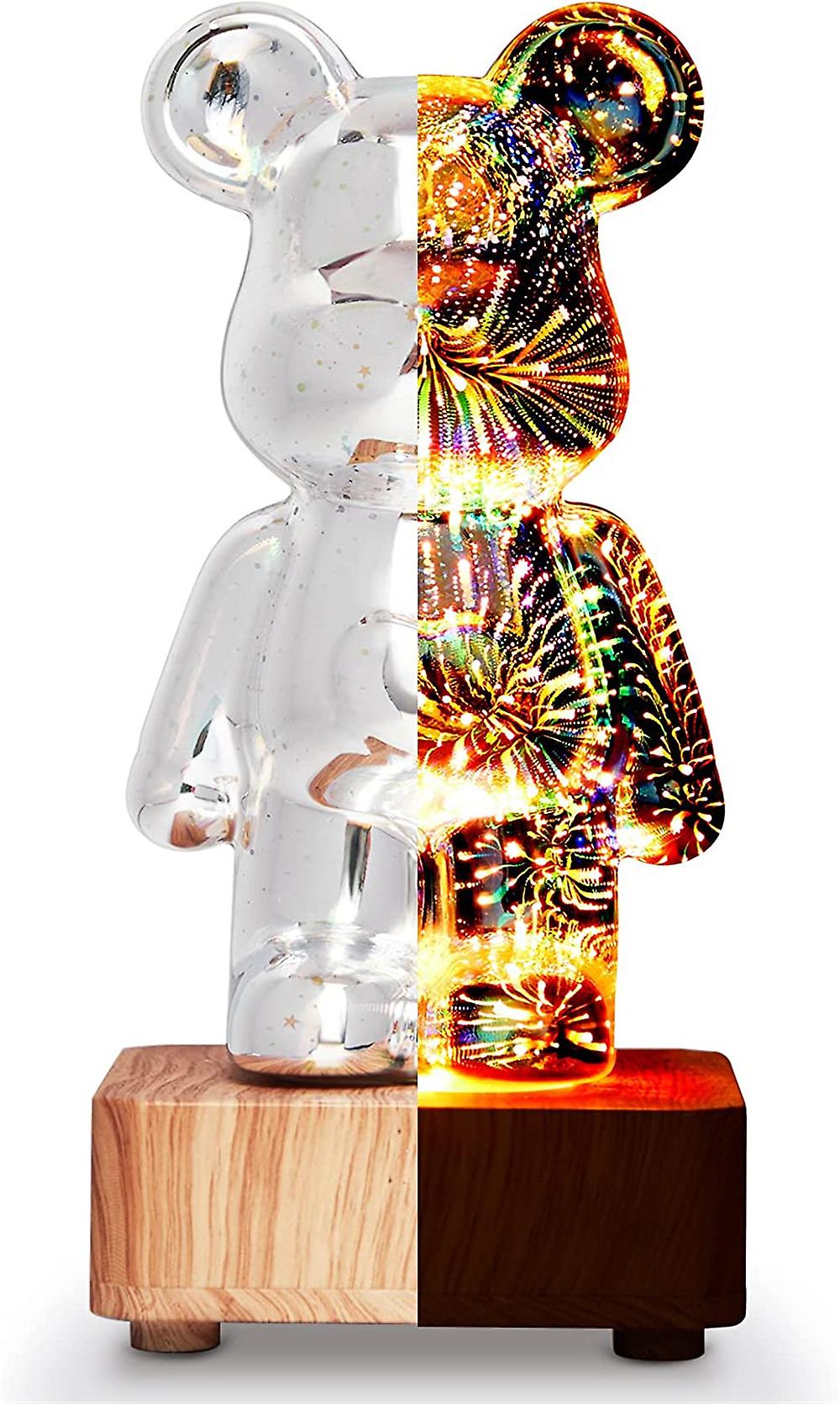 GlowBuddy 3D Firework Bear