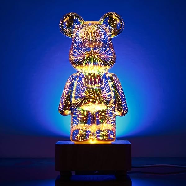 GlowBuddy 3D Firework Bear