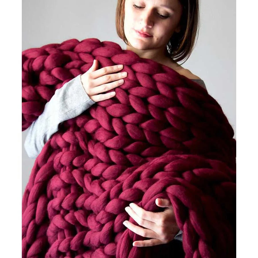 WOSTAR Merino Embrace: Plush Warmth Delight
