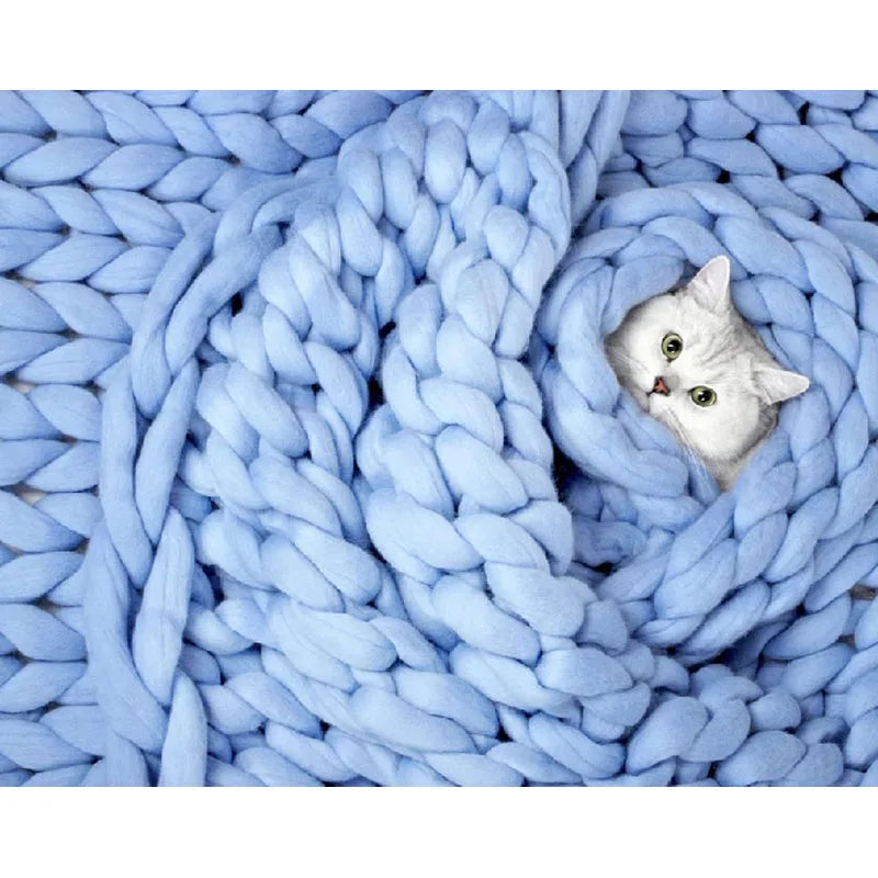 WOSTAR Merino Embrace: Plush Warmth Delight