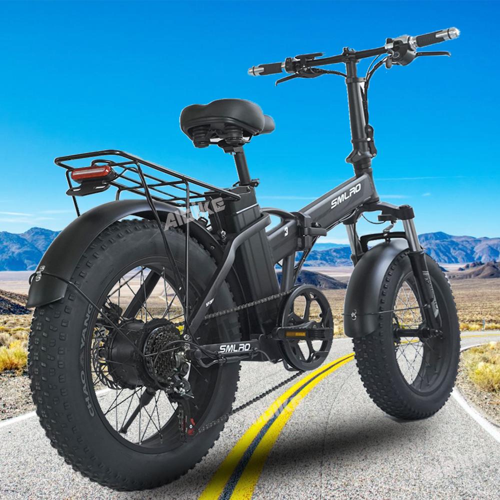 20" Folding Electric Bike Bicycle 7-speed 1000W motor
