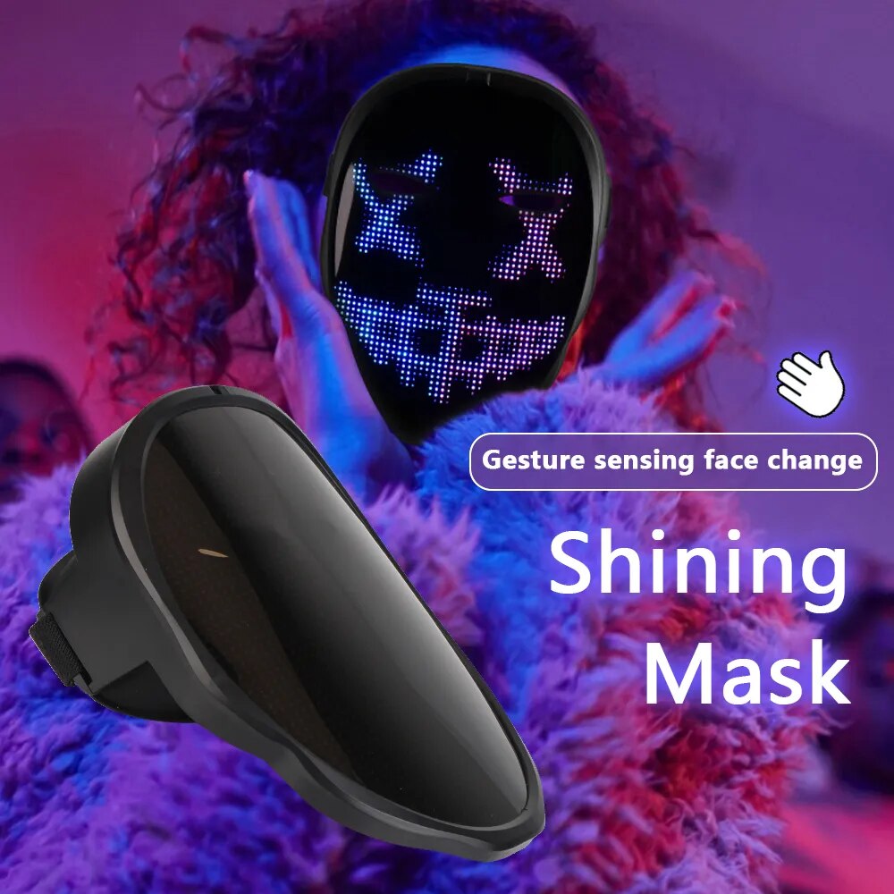 Shining LED Mask (Last Day 78% OFF + Free USPS Express Shipping🔥 ...