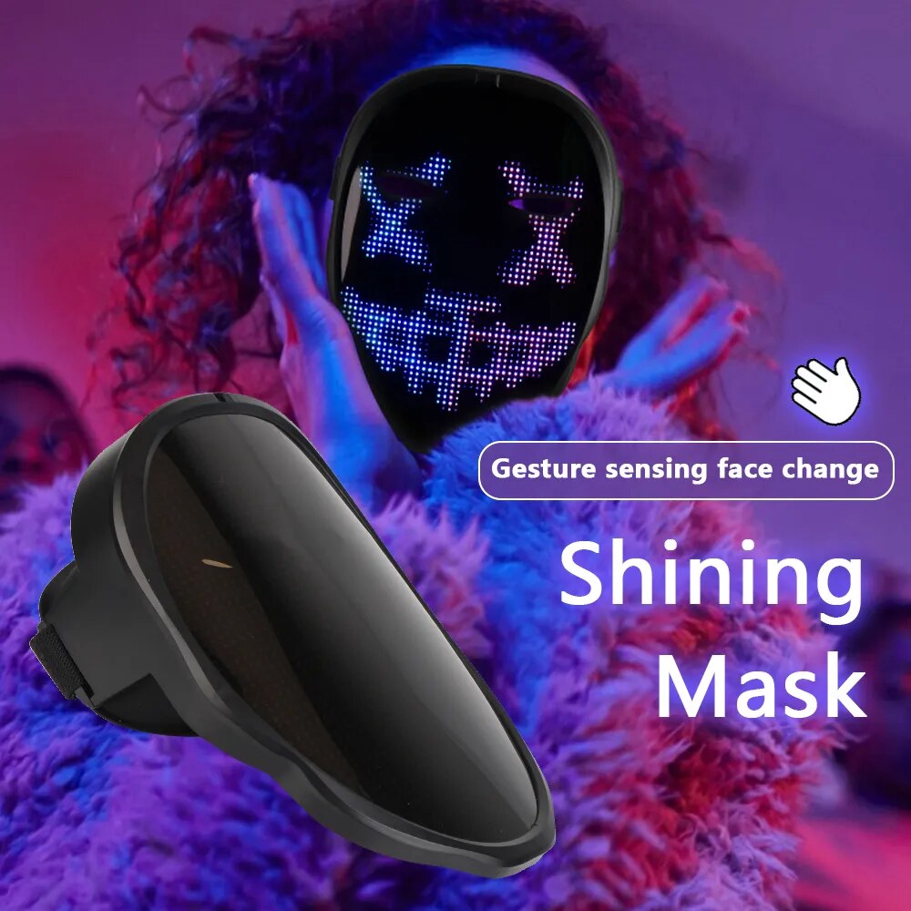 Shining LED Mask (Last Day 78% OFF + Free USPS Express Shipping🔥)